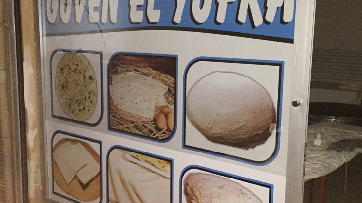 Güven El Yufka cam uygulama Araz Reklam Katkılarıyla