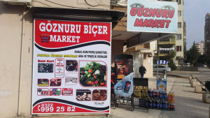 Göznuru market Araz Reklam Katkılarıyla